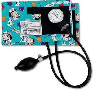 Betty Boop blood pressure cuff and bag